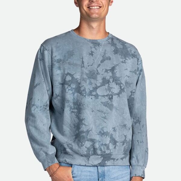 Crush Tie-Dyed Crewneck Sweatshirt Thumbnail
