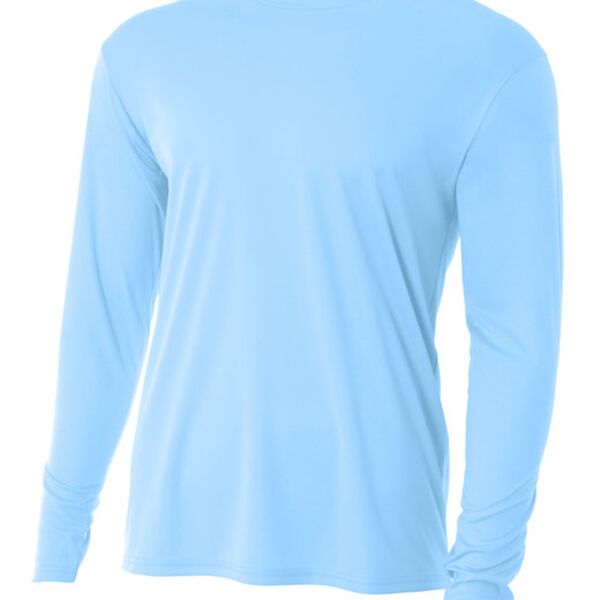 Youth Long Sleeve Cooling Performance Crew Shirt Thumbnail